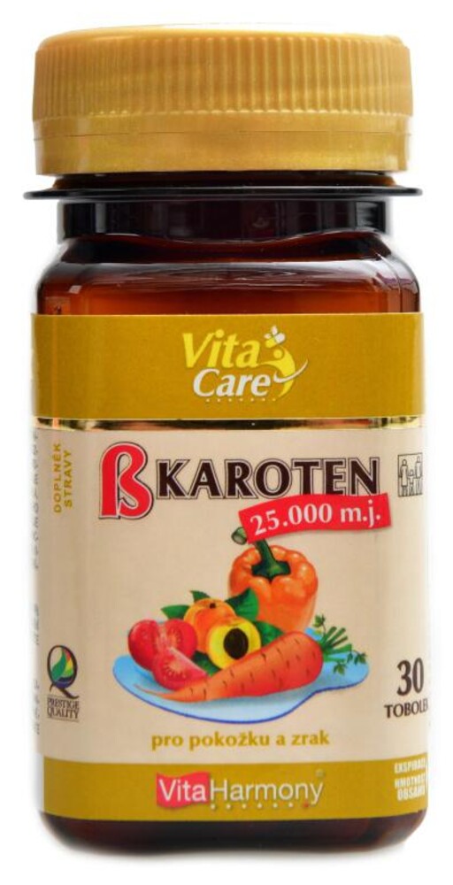 Beta karoten 25.000mj 30 tobolek