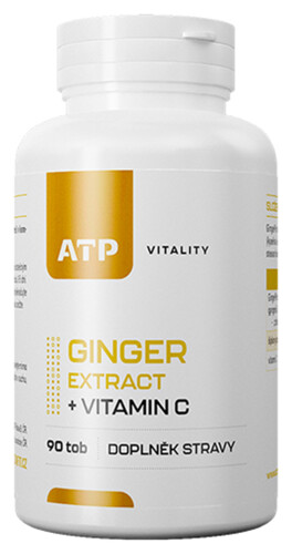 Vitality Ginger Extract + Vitamin C 90 tob