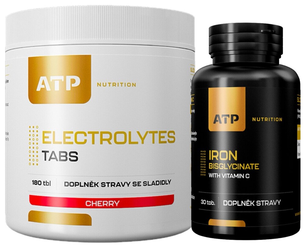 AKCE Nutrition Electrolytes Tabs 180 tbl + ZDARMA Iron Bisglycinate 30 tob