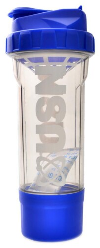 Šejkr Tornado modrý 750 ml se zásobníkem