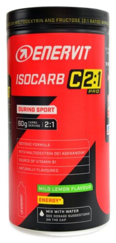 Enervit carbo IsoCarb 2:1 650 g citron