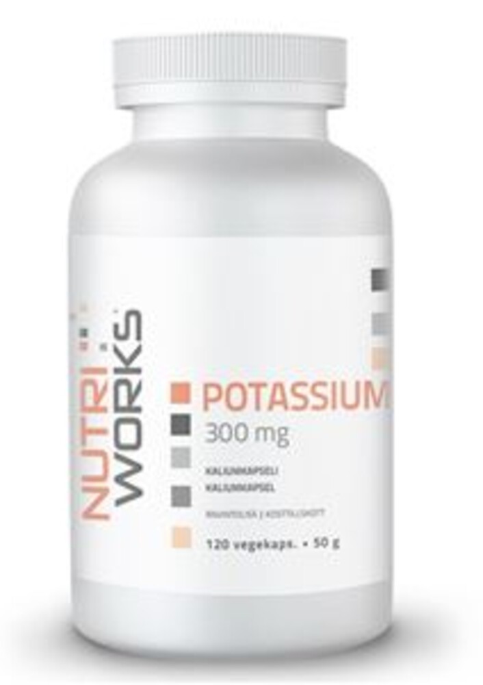 Potassium 300 mg 120 kapslí