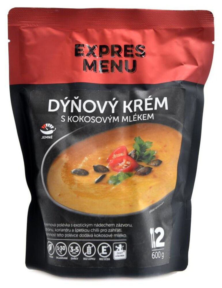 Dýňový krém s kokosovým mlékem 600 g