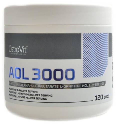 AOL 3000 120 kapslí arginin ornitin lysin