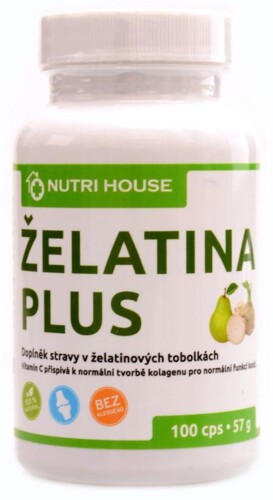 Želatina Plus 100 kapslí