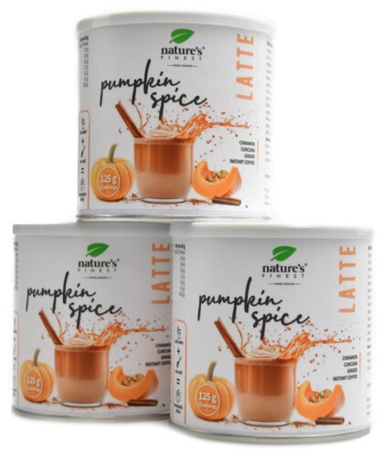 Pumpkin spice latte 3 x 125g economy pack