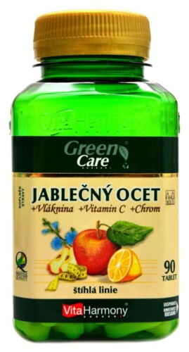 Jablečný ocet vláknina  vitamín C chrom 90tbl