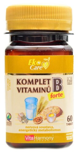 Komplex vitamínů B forte 60 tablet
