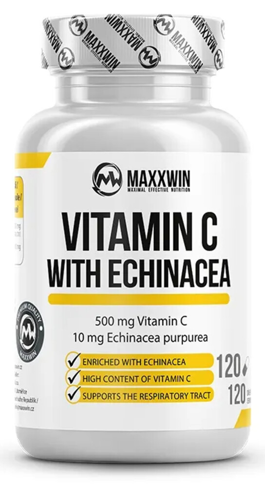 VITAMIN C WITH ECHINACEA 120 kapslí