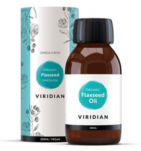 Golden Flax Seed Oil 200ml Organic (Lněný olej)