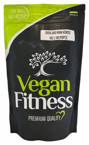 100% RAW Kokos BIO 1kg