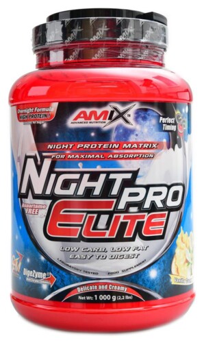 Whey Pro Elite night protein 1000 g