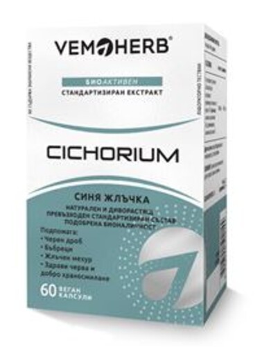Cichorium 60 kapslí (Čekanka obecná)