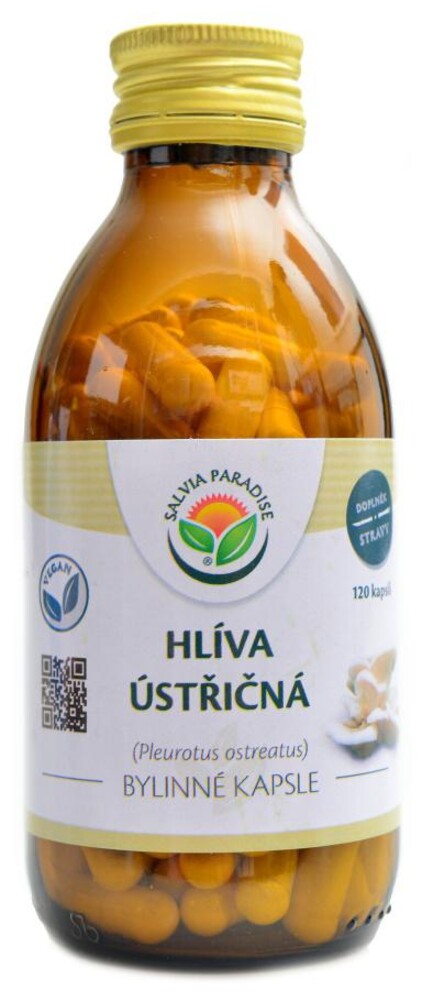 Hlíva ústřičná 120 kapslí Pleurotus ostreatus