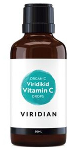 Viridikid Vitamin C drops 50ml Organic (Vitamín C pro děti) SK