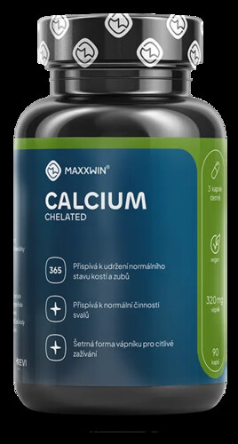 CALCIUM CHELATED 90 kapslí