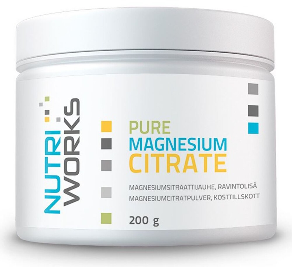 Pure Magnesium Citrate 200 g (Čistý citrát hořečnatý)