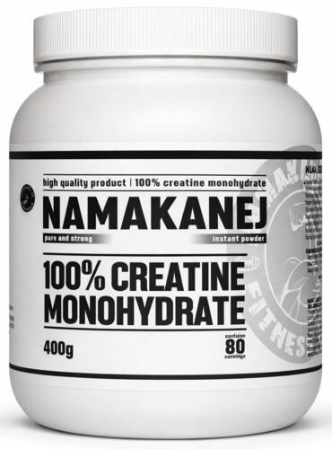 100% Creatin monohydrate 400g