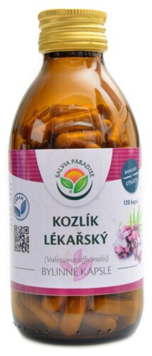 Kozlík lékařský 120 kapslí Valeriana officinalis