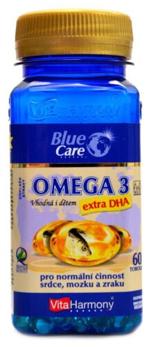Omega 3 Extra DHA vhodná i pro děti 60 tbl
