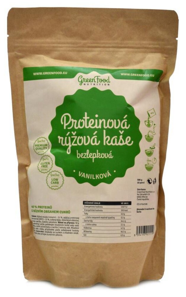 Protein rice mash proteinová rýžová kaše 500 g