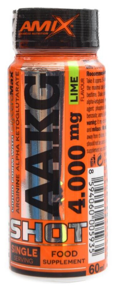 AAKG Shot 4000mg - 60ml Lime