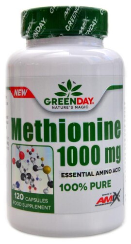 L-Methionine 1000 mg 120 kapslí