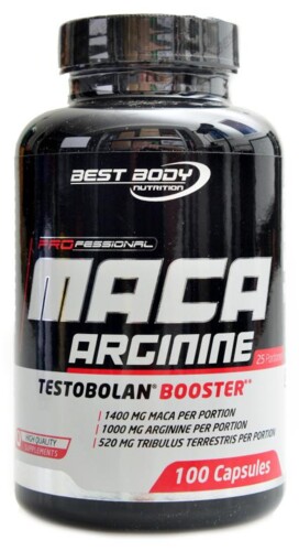 Professional Maca Arginine testobolan booster 100 kapslí