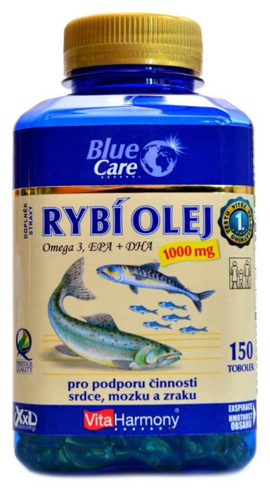 Rybí olej Omega 3 1000 mg XXL 150 tobolek