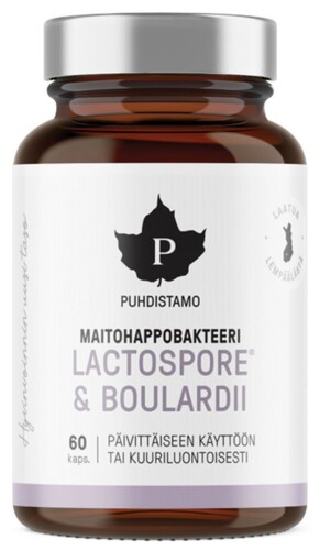 Lactic Acid Bacteria Boulardii 60 kapslí (Probiotika LactoSpore® a Lynside®)