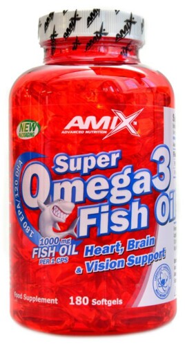 Super Omega 3 fish oil 180 kapslí 1000mg
