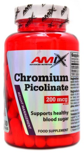 Chromium Picolinate 200mcg 100cps