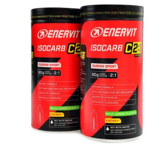 Enervit carbo IsoCarb 2:1 2 x 650 g citron