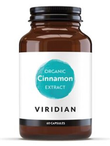 Cinnamon Extract 60 kapslí Organic