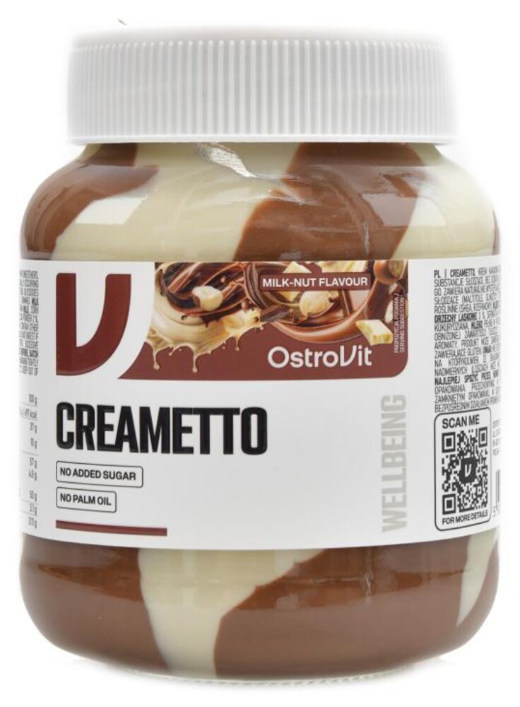 Creametto 350 g DUO milk hazelnut