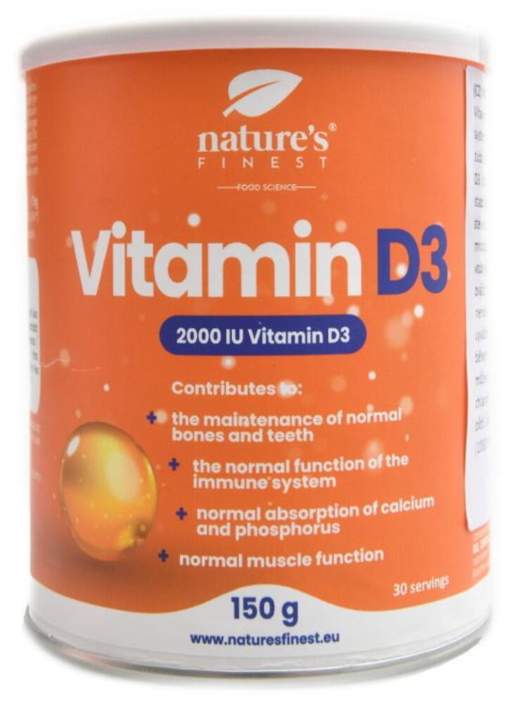 Vitamin D3 2000iu 150g