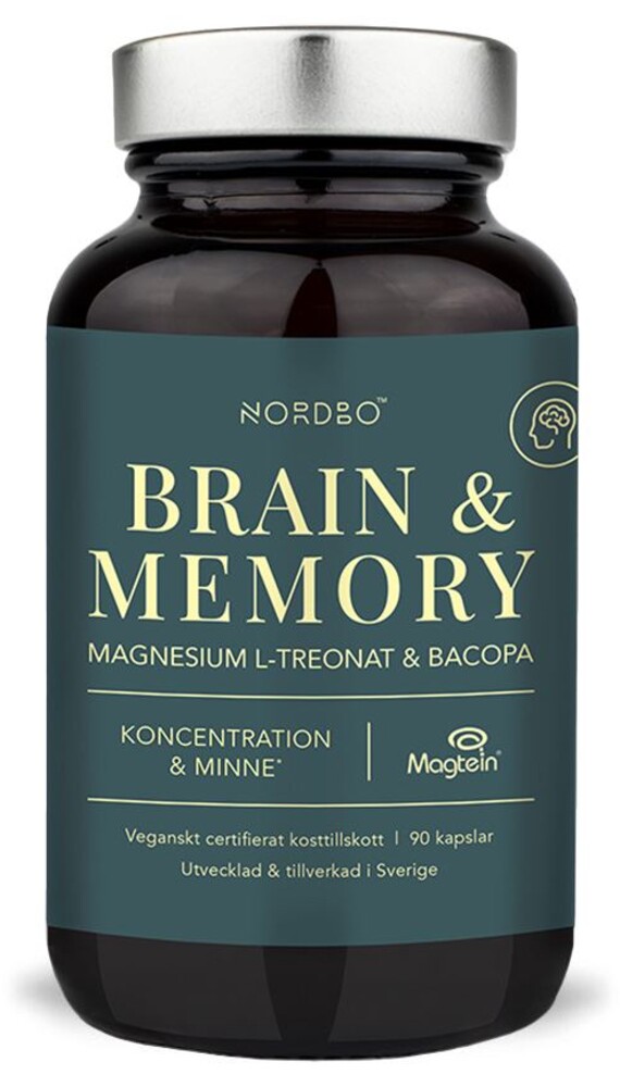 Brain and Memory 90 kapslí (Magtein® and Bacopa) SK