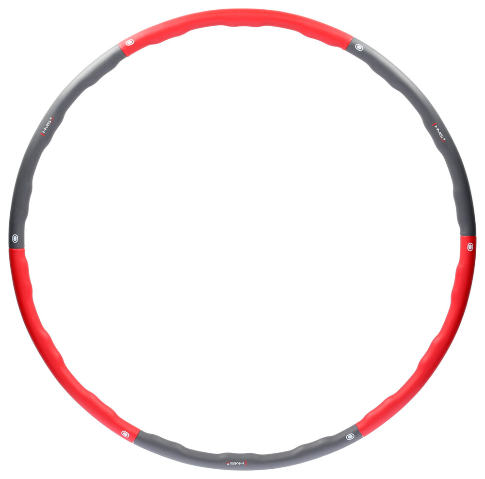 Hula hoop obruč HHP002 červená, 100 cm