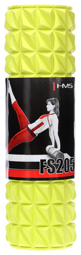 Fitness válec FS205 45 cm, žlutý