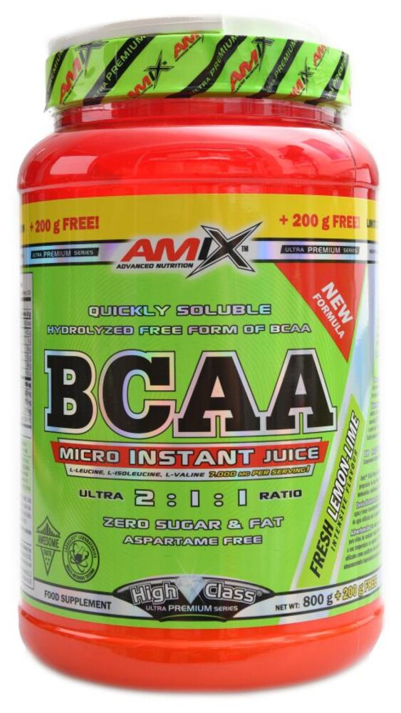 BCAA high class micro instant juice 800 + 200 g