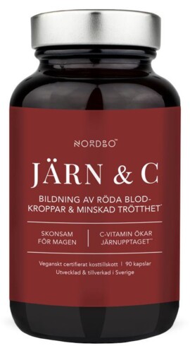 Järn and C 90 kapslí (Železo a Vitamín C)