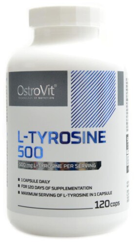 L-Tyrosine 600 mg 120 kapslí