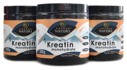 Kreatin monohydrate 3 x 500 g creatine monohydrate