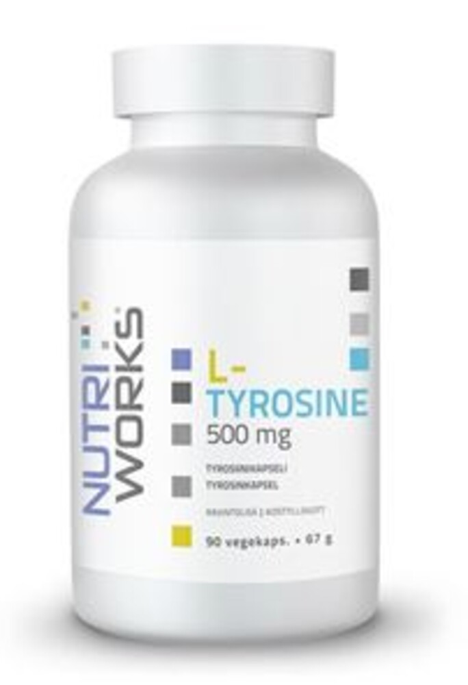 L-Tyrosine 500 mg 90 kapslí