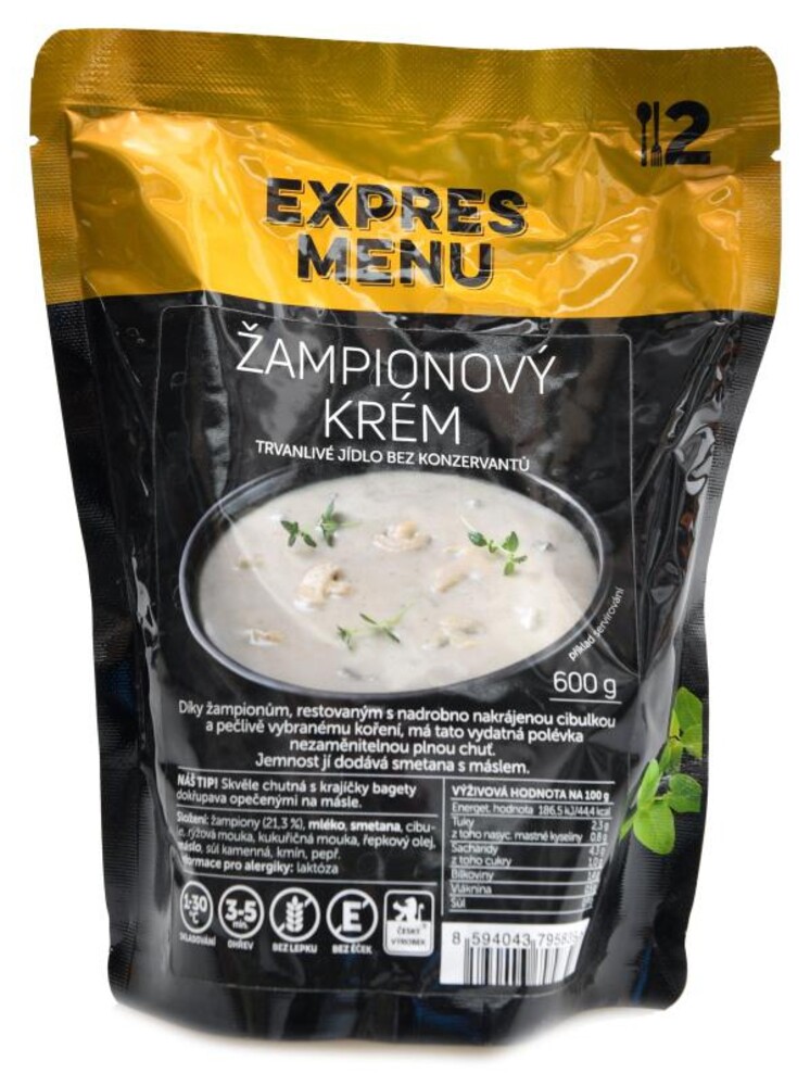 Žampionový krém 600 g