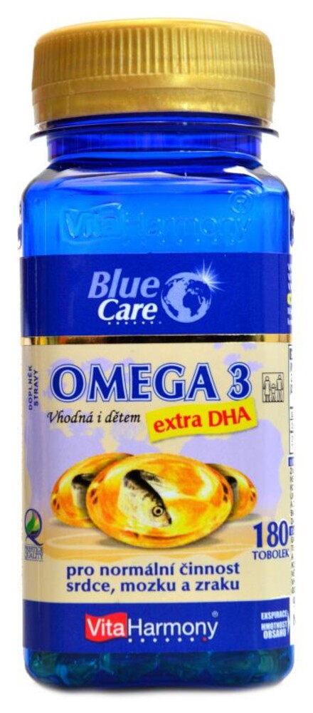 Omega 3 Extra DHA vhodná i pro děti 180 tbl