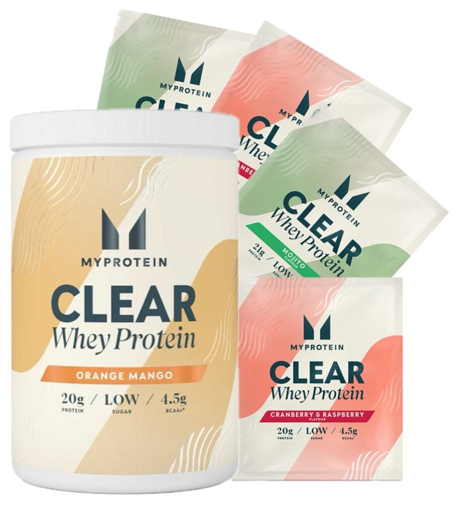 AKCE Clear Whey Protein 500 g + ZDARMA 4x vzorek