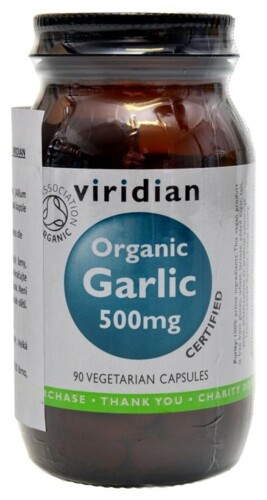 Garlic 500mg 90 kapslí Organic