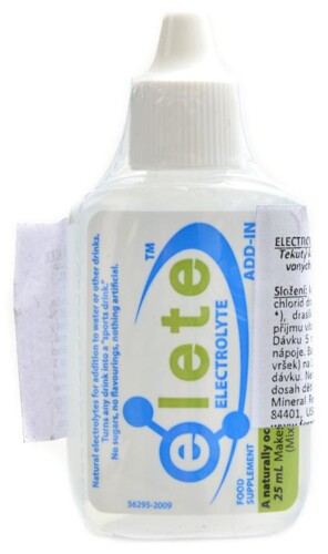 elete Electrolyte 25ml kapesní lahvička