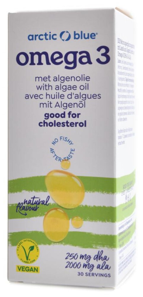 Vegan Omega 3 Algae 150ml (Lněný olej + olej z mořské řasy)